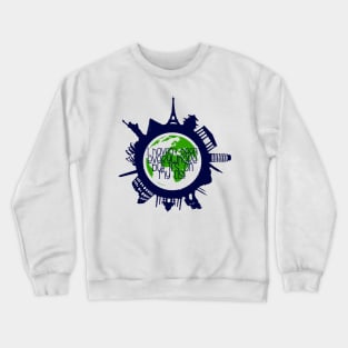 Travel list Crewneck Sweatshirt